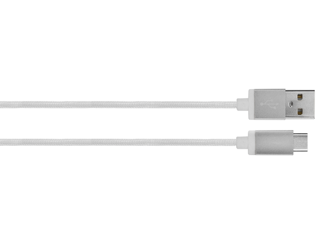 Xqisit Cotton - USB-kabel Typ C - 1.8 m