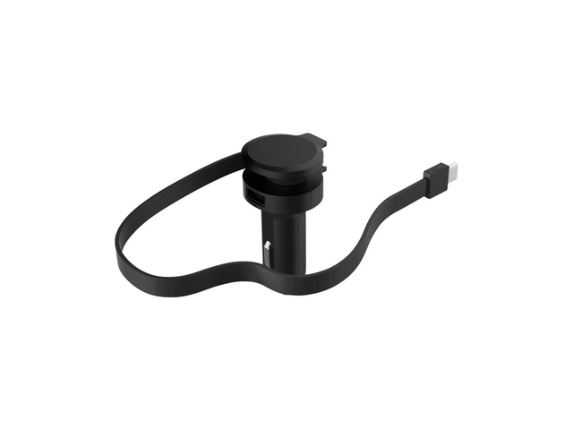 Laddkabel USB C 3m - svart