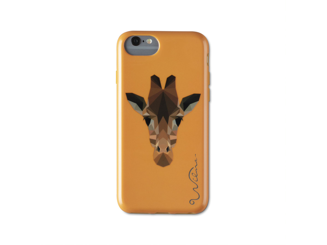 Electric Savanna Giraffe - iPhone 6/7/8 - Orange