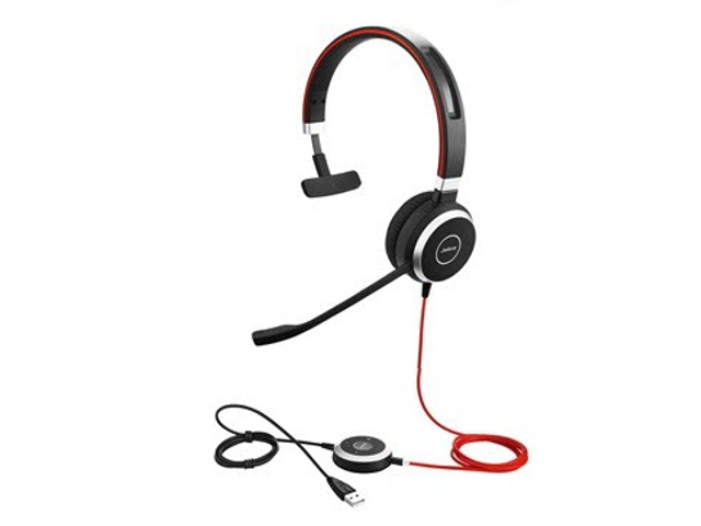 Jabra Evolve 40 MS Mono -Svart