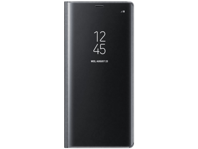 Clear View Standing Cover - Samsung Galaxy S9+ - svart