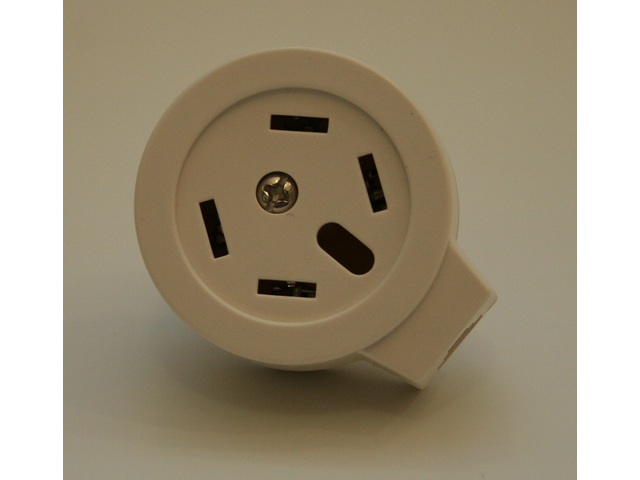 Mellanpropp Mini, RJ11 Paralellkopplad, Vit