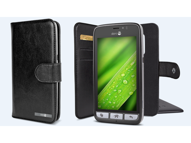 Doro Wallet case vikbart fodral för mobiltelefon