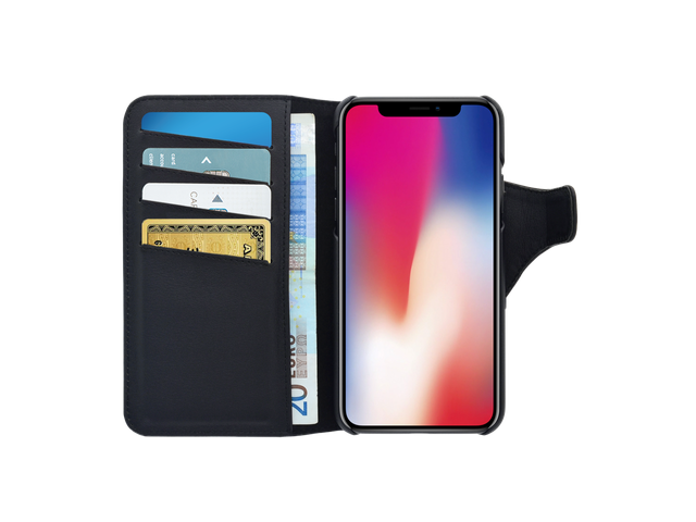 Fixed Wallet Case - iPhone XR - Svart