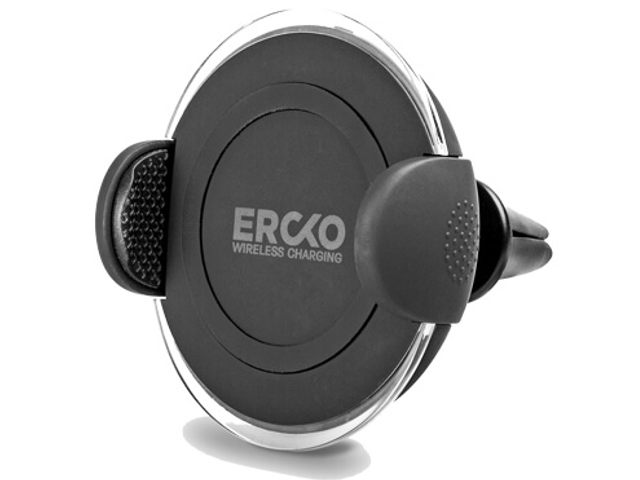 Ercko Wireless Billaddare - Svart