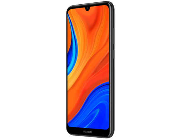 Huawei Y6s - skinande svart - 4G - 32 GB - GSM - pekskärmsmobil