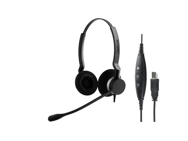 Jabra BIZ 2300 USB Microsoft Lync Duo - headset