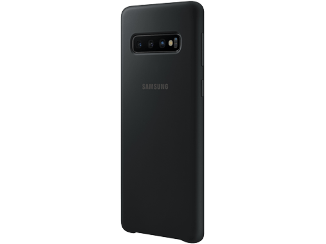 Silicone Cover - Galaxy S10 - svart