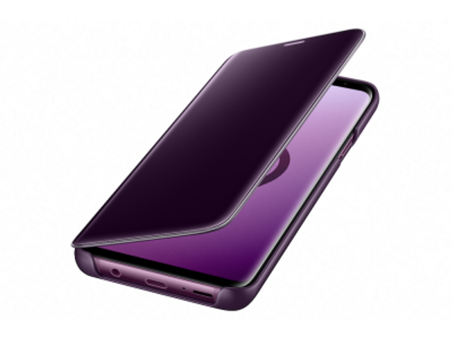 Clear View Standing Cover - Samsung Galaxy S9 - lila