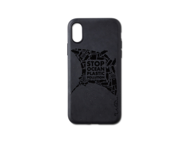 Stop Plastic Manta iPhone X/Xs - Svart