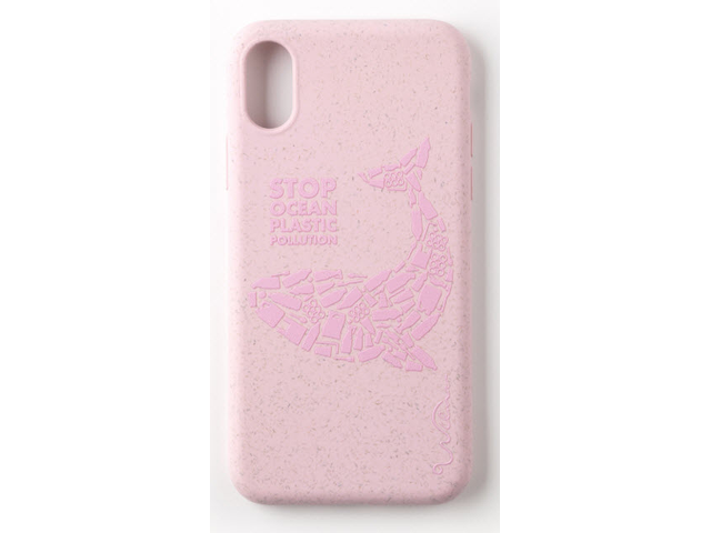 Stop Plastic Whale iPhone XR - Rosa
