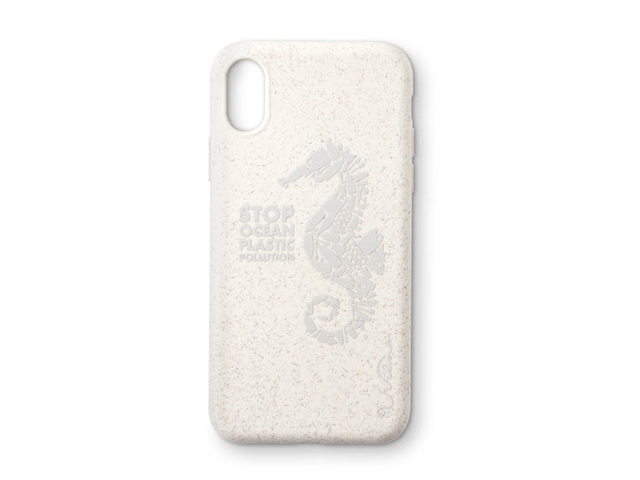 Stop Plastic Seahorse iPhone XR - Vit