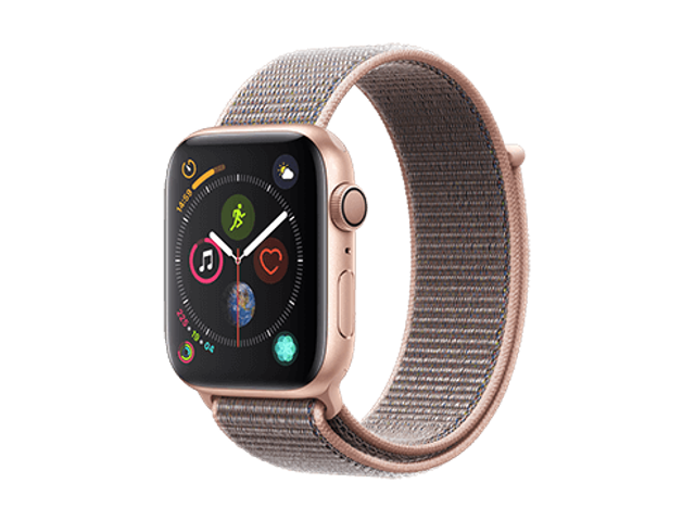 Apple Watch S4 44mm SL - Guld/Pinksand