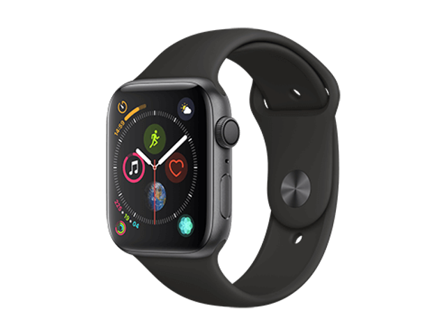 Apple Watch S4 44mm SB - Rymdgrå/Svart