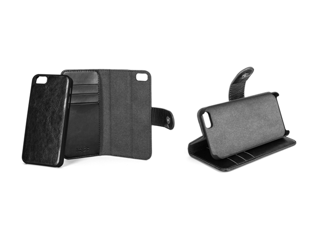 Xqisit Wallet Eman iPhone 5/5S/SE - Svart