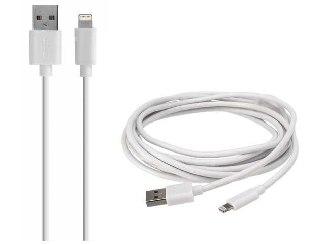 Xqisit Lightning-kabel - Lightning / USB - 3 m