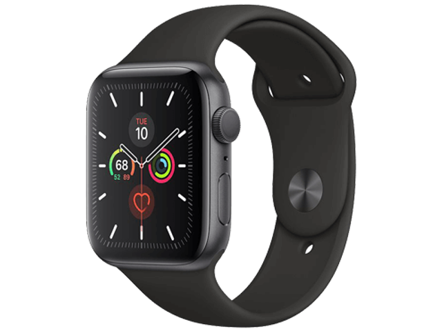 Apple Watch S5 SB 44mm - Space Grey/Black