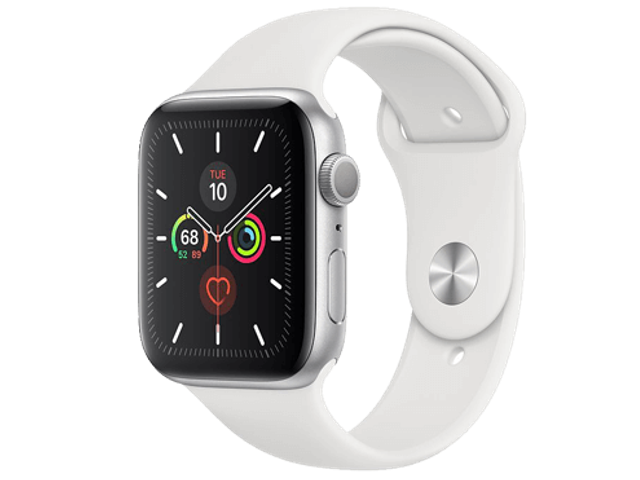 Apple Watch S5 SB 44mm - Silver/White