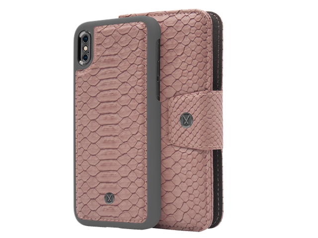 No301 Wallet Contemporary - Ash Pink Reptile