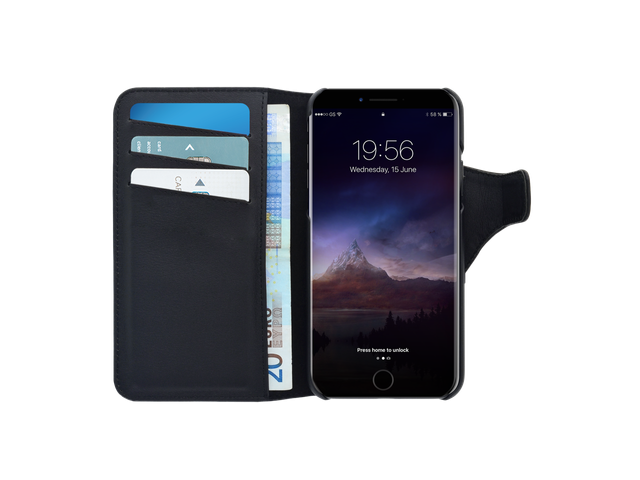 Fixed Wallet Case - iPhone 6/7/8 - svart