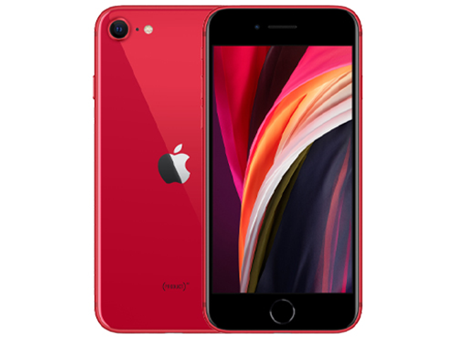 Apple iPhone SE 256GB - röd