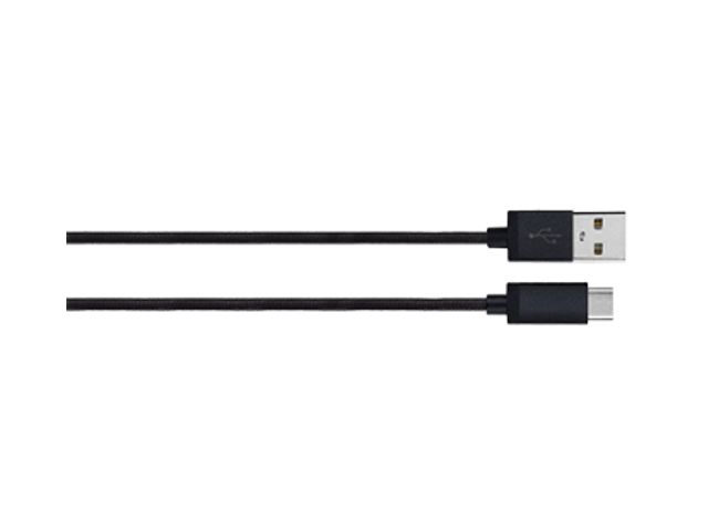 Laddkabel micro-USB 1,8m - Svart