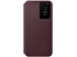 Samsung Clear View Cover Galaxy S22 - Burgundy